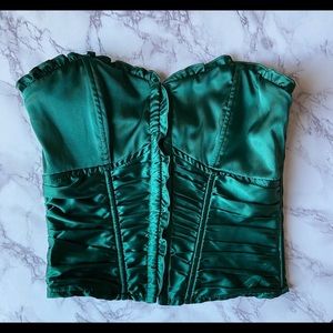 superdown sevilla corset top, xs